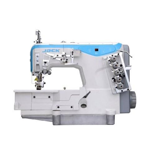 Jack W4 Flatbed High Speed Computerized Interlock Machine for T-S...