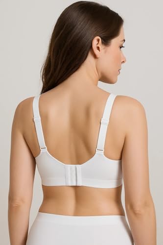 Image of ELEG & STILANCE Maternity Feeding Bra Padded Nursing Bra with Adjustable Straps Easy Baby Breastfeeding New Moms