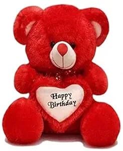 TAS Happy Birthday Teddy Bear 2 Feet Plush Cute Soft and Cuddly Toy Lovable Huggable Teddy for Wife, Girlfriend Ideal Birthday Anniversary Valentine Gift (Happy Birthday Red) (B0CTTJBQH4) Amazon Price History, Amazon Price Tracker