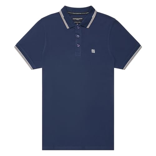 Polo Cremflats homme French Connection en maille haut de gamme avec finitions soignées