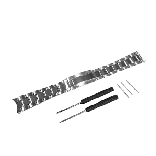 Bracelet acier inoxydable 19mm pour Seiko 5 maillons massifs de qualité