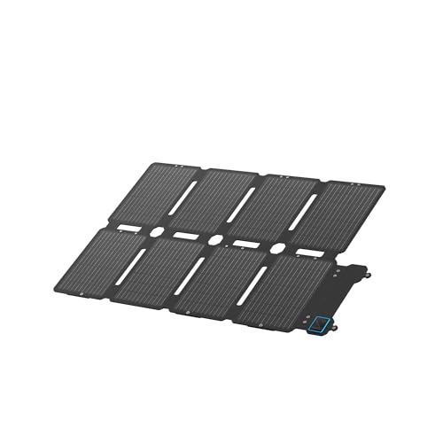 Anker SOLIX PS100X Portable Solar Panel, 100W Foldable Solar Charger, 23% High Efficiency, IP67 Waterproof, for Portable Power Stations 11-60V MC4 Input, Camping & Outdoor