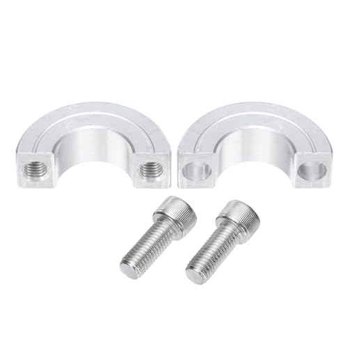 Uxcell A24042300UX1016 4Pcs Double Split Clamp-On Shaft Collar thumb #4