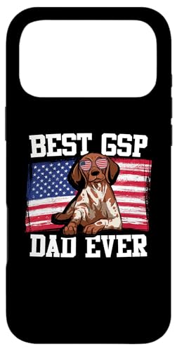 Best GSP Dad Ever �A�����J���� | �h�C�c�V���[�g�w�A�[�h�|�C���^�[ �X�}�z�P�[�X iPhone 17 Pro Max �p