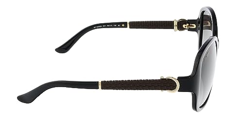 Salvatore Ferragamo SF744SLA 001 Sunglasses Black/Grey Gradient Lenses 59mm4