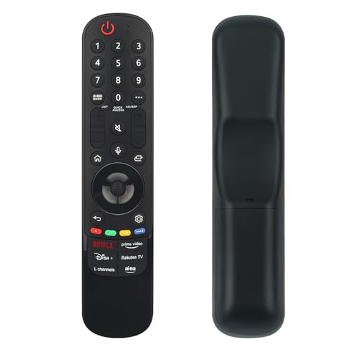 Ersatz-Fernbedienung Magic AKB76045005 MR24GA, Fit for LG NanoCell AI NANO81 4K Smart TV 2024 43NANO81T6A 50NANO81T6A 55NANO81T6A 65NANO81T6A 75NANO81T6A 86NANO81T6A