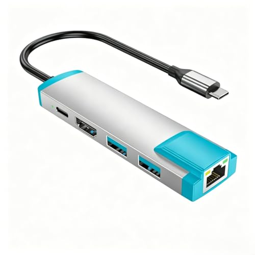 Switch 2�pUSB C - HDMI�A�_�v�^�[�A4K@60Hz HDMI�|�[�g/Type-C PD�|�[�g/USB 3.0�|�[�g/1000M LAN�|�[�g�������USB C�h�b�L���O�X�e�[�V�����A�����X�C�b�`2/�X�C�b�`/�X�C�b�`OLED/Steam�f