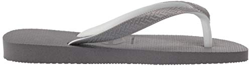 Image of Havaianas Kid's Top Mix Flip Flop Sandal, Grey /Steel Grey, 10 M US Toddler