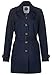 Produktbild Street One Damen Trenchcoat mit Gürtel Po-bedeckend Reverskragen deep Blue 36