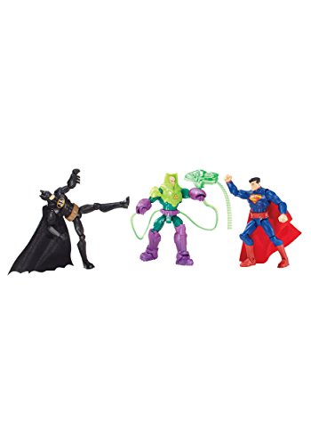 Mattel DC Comics Total Heroes Battle in a Box Figure 3-Pack