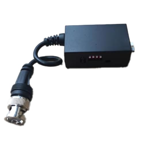 MCMILEE DC12V 1CH Activo UTP Receptor de Vídeo Balun BNC Video Balun para CCTV Cámara DVR