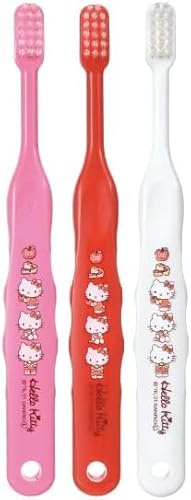 Ciメディカル 子供向け歯ブラシ 03952 30本 / 3色アソート キティ/Mふつう