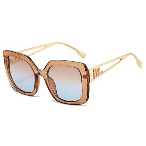 Lunettes de soleil léopard pour femme grand format stylé pour vos terrasses et sorties estivales