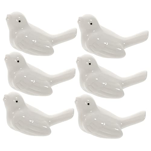 HOLIDYOYO 6pièces Repose- Oiseau Support Élégant pour Cuillères Et Couteaux pour Table à Manger Cuisine Et Restaurants