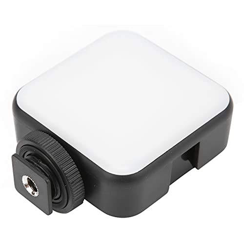 Luce Video - Mini Luce Portatile per Videoconferenza Luce per Selfie Illuminazione Fotografica Lampada per Riempimento Vlog Luce per Streaming per Trucco Trasmissioni in Diretta Ecc.