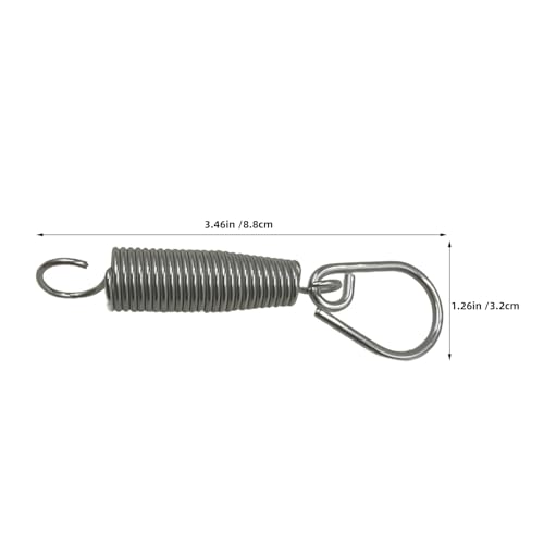 Resorte para pedal de bombo de acero inoxidable 2pcs miniatura 4