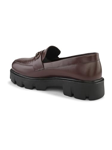 Image of STANPHORD Mens Loafers Stanphord Men's Slip On Loafers Shoes | Comfortable Lightweight Stylish Footwear for Casual, Formal TPZN 2231 Black-7