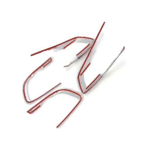 Marcos cromados de luz trasera con acabado espejo para Santa Fe 2011 3