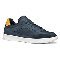 Geox U RIETI A, Scarpe da Ginnastica Uomo, Dk Avio, 46 EU