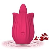 2024 New Roses Shape Sucker for Women Toy Sex Tongues Quiet 10 Speed Adult Toys Waterproof Automatic Electric Adult Toys Machine Pleasure Gifts vib for her bld02