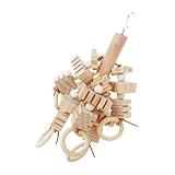 Juguete para afilar los dientes: este juguete con forma de pájaro proporciona actividad física esencial para mantenerte estable y mejorar tu salud. colgante para afilar los dientes con forma de pájaro