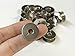 AMORNPHAN 20PCS Metal L Bobbins Compatible with Sewing Machine Brother PR600 PR620 PR650 PR-1000 PQ1500 BERNINA 1000 1001 Juki TL2010Q TL2000Qi TL 98E TL98Q TL98QE