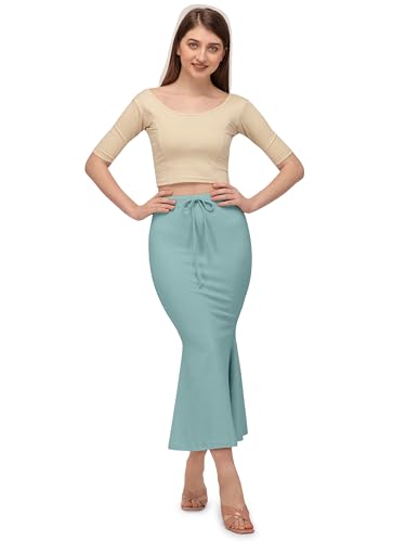 Image of Mehrang Stretchable Saree Shapewear Petticoat for Women, Cotton Blended,Petticoat,Skirts for Women,Shape Wear Dress for Saree