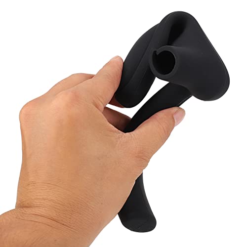 Capa de maçaneta de porta de silicone, equipamento de proteção de aperto à mão, capa de trava de por