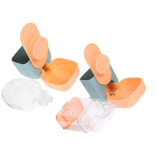 Comedero de agua automático Beaupretty colgante para evitar vuelcos en la jaula de conejos 2
