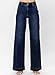 Astylish Womens Jeans High Waisted Wide Leg Pants Straight Leg Stretchy Denim Cowgirl Outfits with Trendy Fashion Slanted Pockets Size 6 Dirty Blue