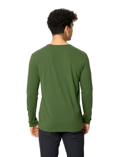 VAUDE Rosemoor III Langarmshirt Herren Baselayer, Thyme, Gr. S – Ansicht 5