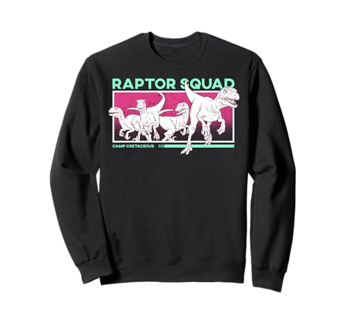 Sweatshirt Jurassic World Raptor Squad rose pour ne plus avoir froid
