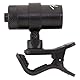 Fender Bullet Chromatischer Clip-Tuner für Gitarre/Bass, Farbiges LED-Display, Schwarz