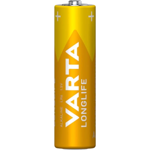 VARTA Pilas AA, Pack de 40Tray, Longlife Power, alcalinas
