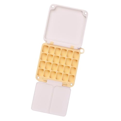 Small Painting Box Paint Storage Box Leakproof Watercolor Container Paint Tray Travel Painting Holder Organizers Case Paint Hold