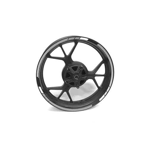Felgenmodifikation Reflektierende Aufkleber Die Äußere Felge Von Motorrädern Für Y&amaha Für Tracer 700 900 850 Für MT07 Für MT09(Style 2)