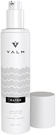 Valm Water Based Personal Lubricant - Sex Lube for Women, Men, and Couples - 8.5 Ounce Pump