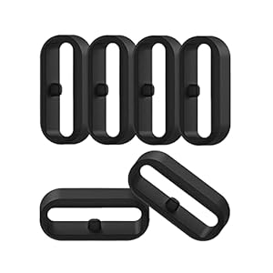 Replacement Fastener Ring Compatible with Garmin Vivoactive 3,Vivoactive 3 Music/Venu,Ven Sq/Vivomove,Vivomove 3/Fenix…