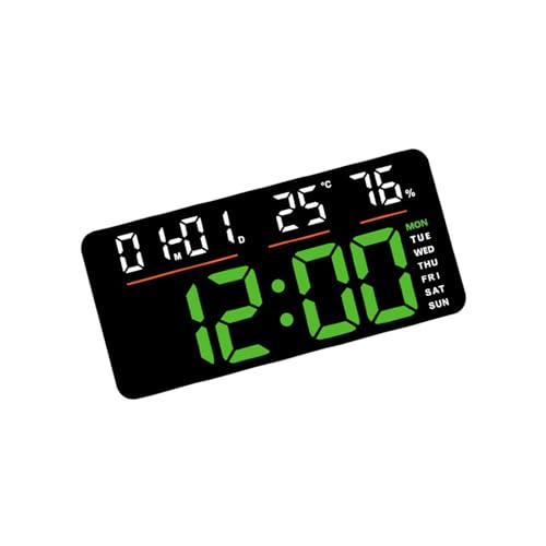 Horloge murale moderne télécommandée pour ne plus rater vos réveils - 2