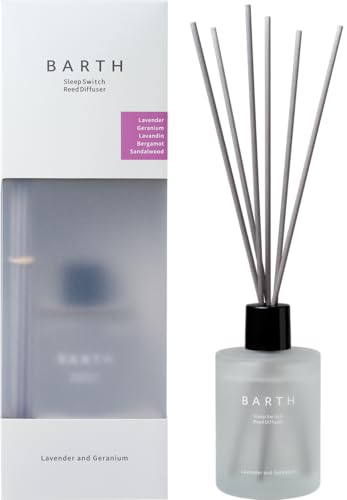 BARTH SleepSwitch リードディフューザー 100ml ラベンダー&ゼラニウム (ルームフレグランス アロマ 睡眠 芳香剤) BARTH SleepSwitch リードディフューザー 100ml ラベンダー&ゼラニウム (ルームフレグランス アロマ 睡眠 芳香剤)