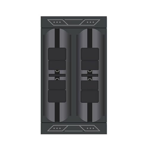 4Slot LIR2450 LIR2477 Pulsante Ricaricabile Adattatore di Ricarica Della Batteria Luce LED Migliorata Funzione di Sicurezza Coin di