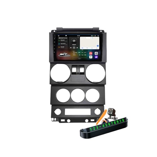 Wrangler Rubicon 2008-2010 GPS mis à jour avec grand écran tactile 9''