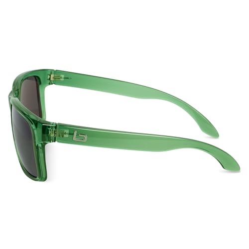 Image of Bnus italy made classic sunglasses corning real glass lens w. polarized option