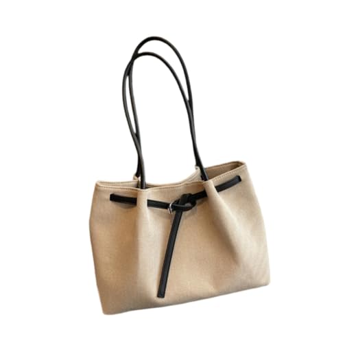 Sac pour femme grand format noir composite avec anse de 27 cm