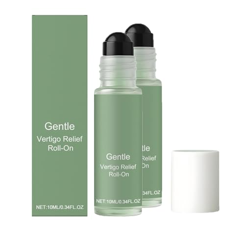 Aceites Esenciales Roll On Antimareos Calmante Aceites Esenciales Roll On Aliviar Mareos Rápidamente Ingredientes Seguros Operante para Hombres, Mujeres, Jóvenes y Mayores (2 unidades)