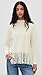 Rails Women's Lise Sweater, Ivory Fringe, Off White, S