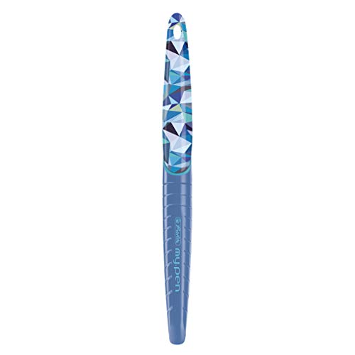 herlitz 50027248 Füllhalter my.pen wild blue, M-Feder, 1 Stück