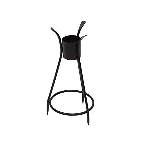 Achla Designs Gbs-14S Trestle Iii Spiked Globe Stand, Black #TOP2