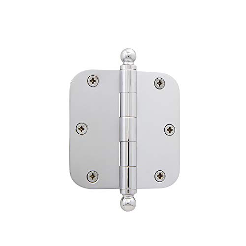 Image of Nostalgic Warehouse Ball-Tip Residential Door Hinge with Radius Corner