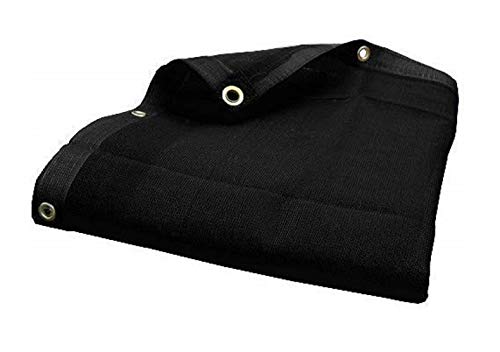 06 X 08 Heavy Duty Black Mesh Tarp